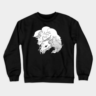 Asian Wave Dragon Crewneck Sweatshirt